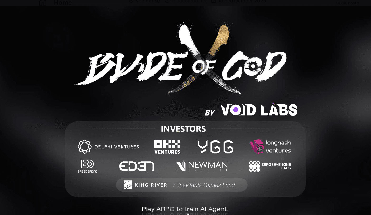 Blade of God X Investors